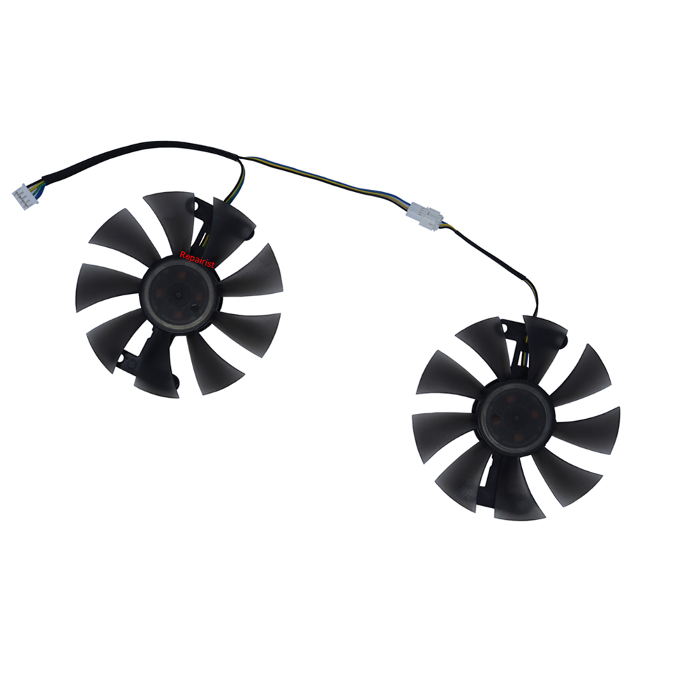 2Pcs/Set,Video Cards Fan,FL801 - Rx 580 8Gb 2048Sp Gpu recension och pris