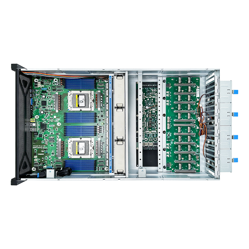 High Quality 4U Aluminium GPU  - 8 Gpu 4U Server Chassis recension och pris