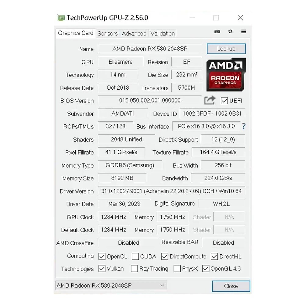 SOYO AMD Radeon RX580 8GB Grap - Rx 580 8Gb 2048Sp Gpu recension och pris