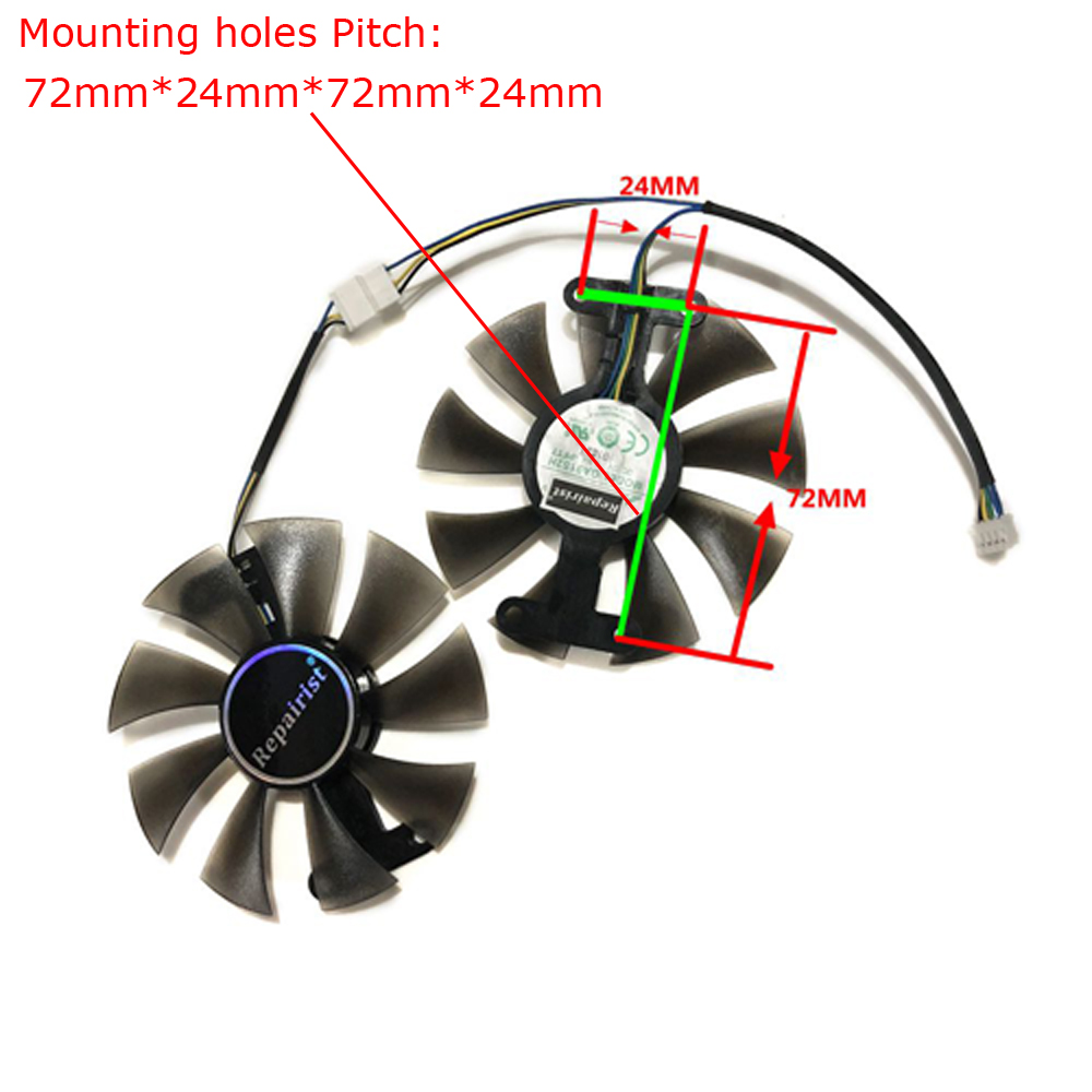 Video Card Fan,GA91S2H,Replace - Rx 580 8Gb 2048Sp Gpu recension och pris